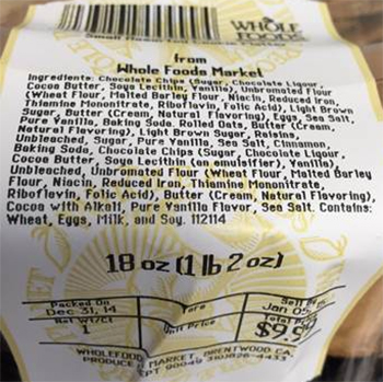 Whole Foods Market Voluntarily Recalls Assorted Cookie Platters Sold in Arizona, Southern California, Hawaii and Nevada Due to Undeclared Nut Allergens